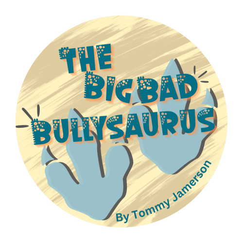 Logo for the Bib Bad Bullysaurus